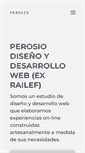 Mobile Screenshot of perosio.com